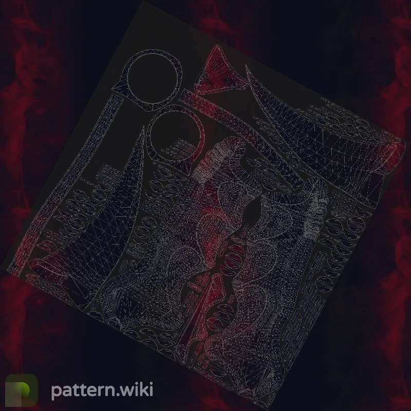 Karambit Doppler seed 349 pattern template