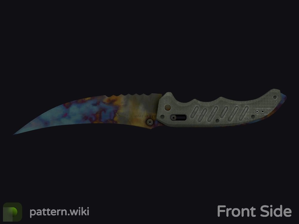 Flip Knife Case Hardened seed 541