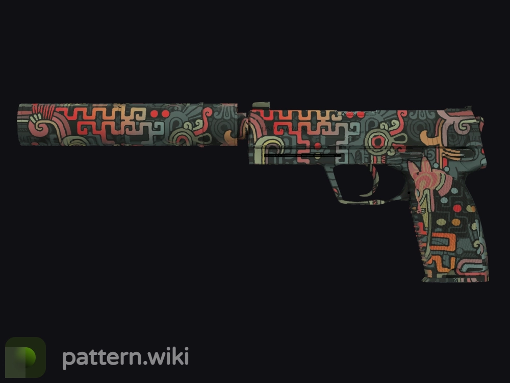 USP-S Ancient Visions seed 348