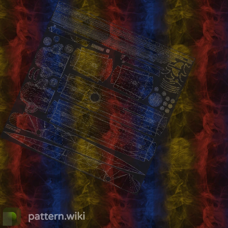 Stiletto Knife Marble Fade seed 930 pattern template