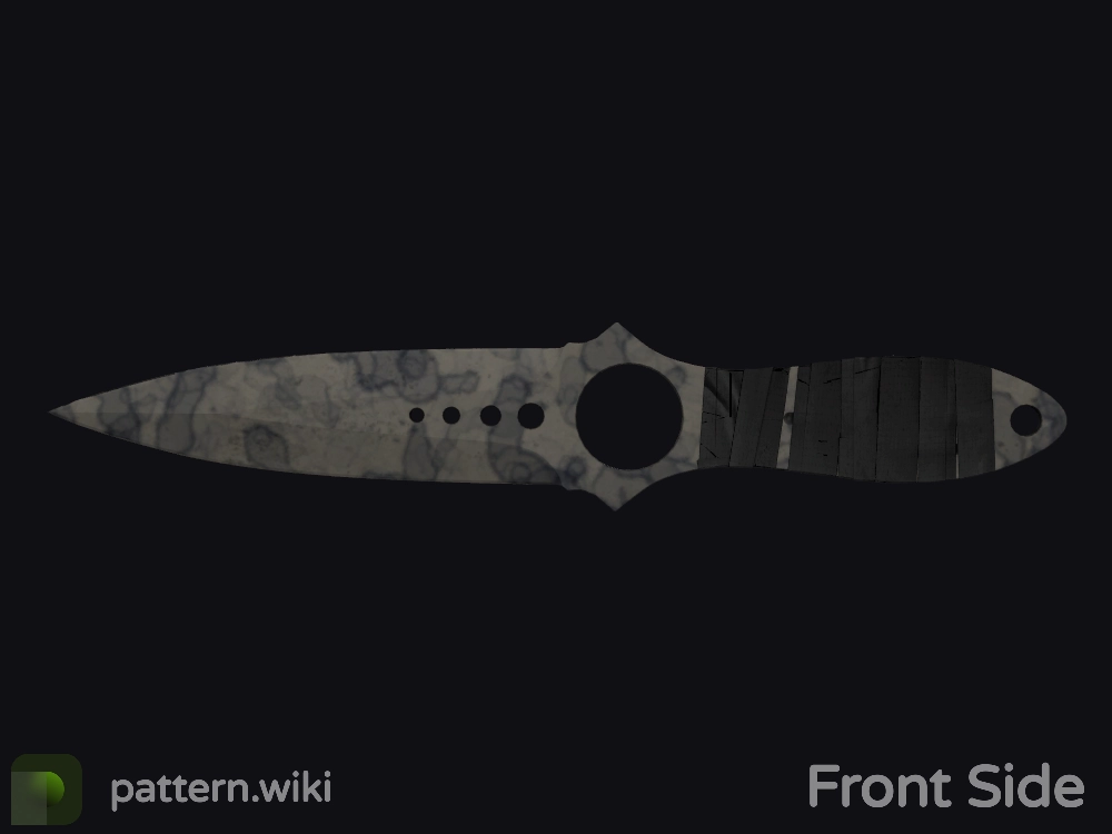 Skeleton Knife Stained seed 776
