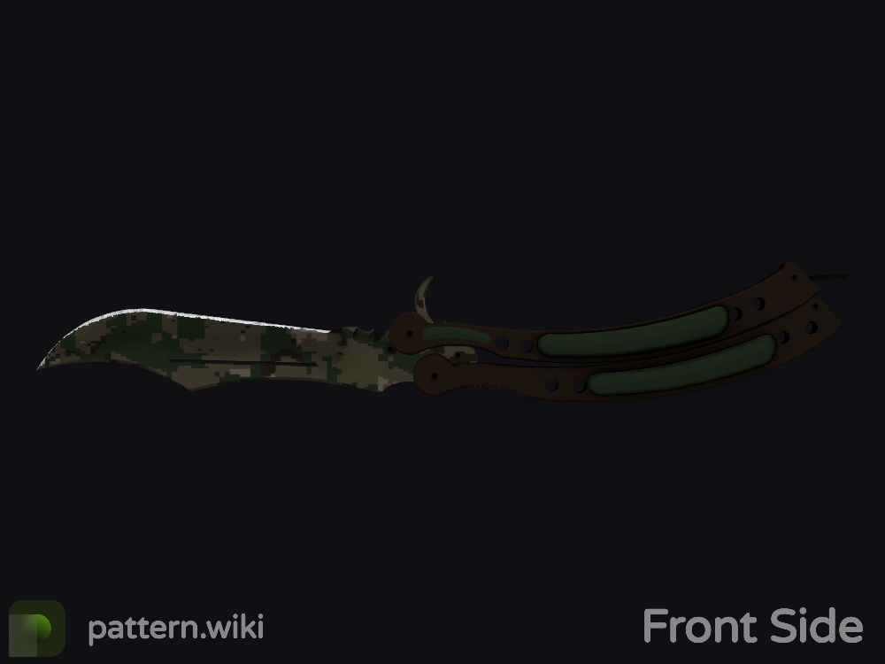 Butterfly Knife Forest DDPAT seed 427
