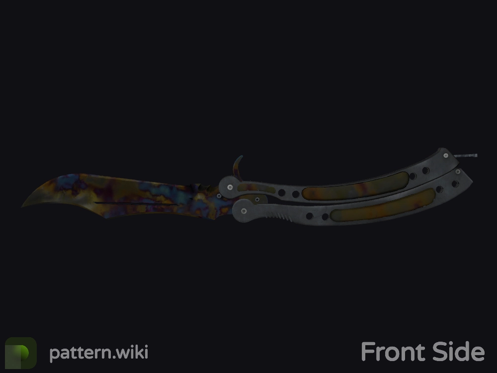 Butterfly Knife Case Hardened seed 745