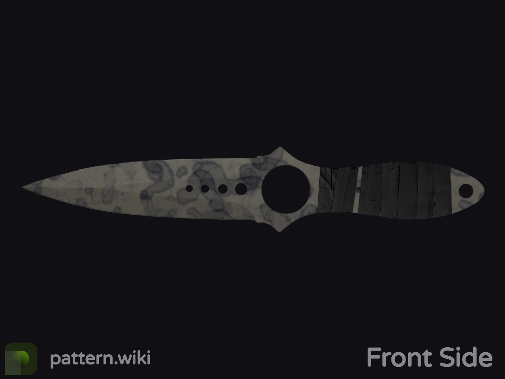 Skeleton Knife Stained seed 243