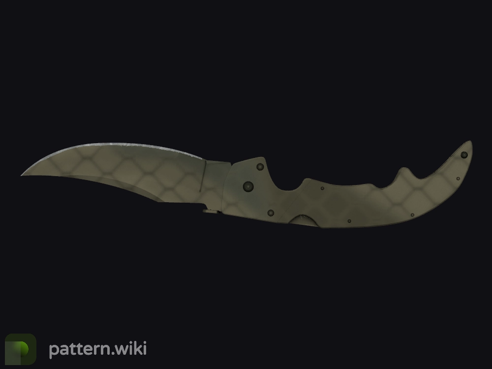 Falchion Knife Safari Mesh seed 932