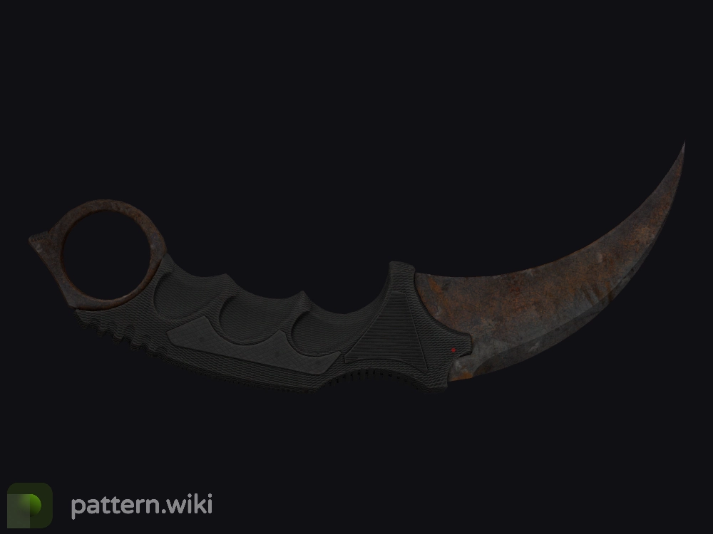 Karambit Rust Coat seed 512