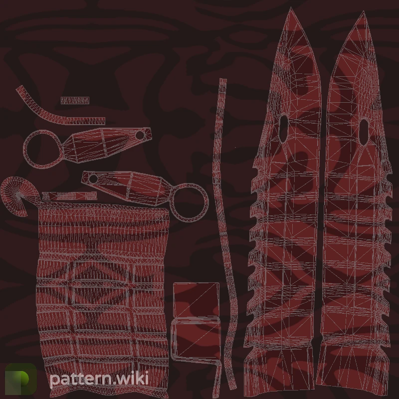 M9 Bayonet Slaughter seed 599 pattern template