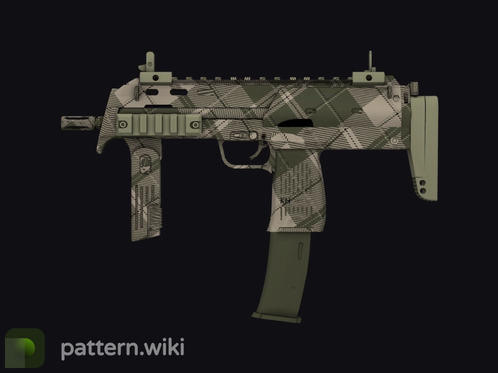 MP7 Olive Plaid seed 927