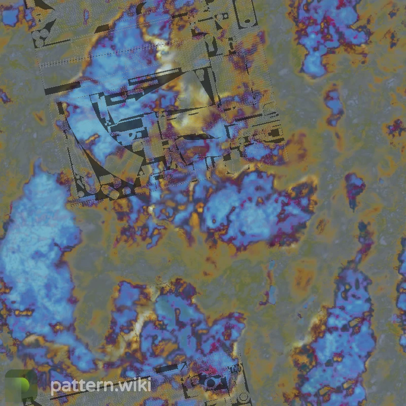 AK-47 Case Hardened seed 780 pattern template