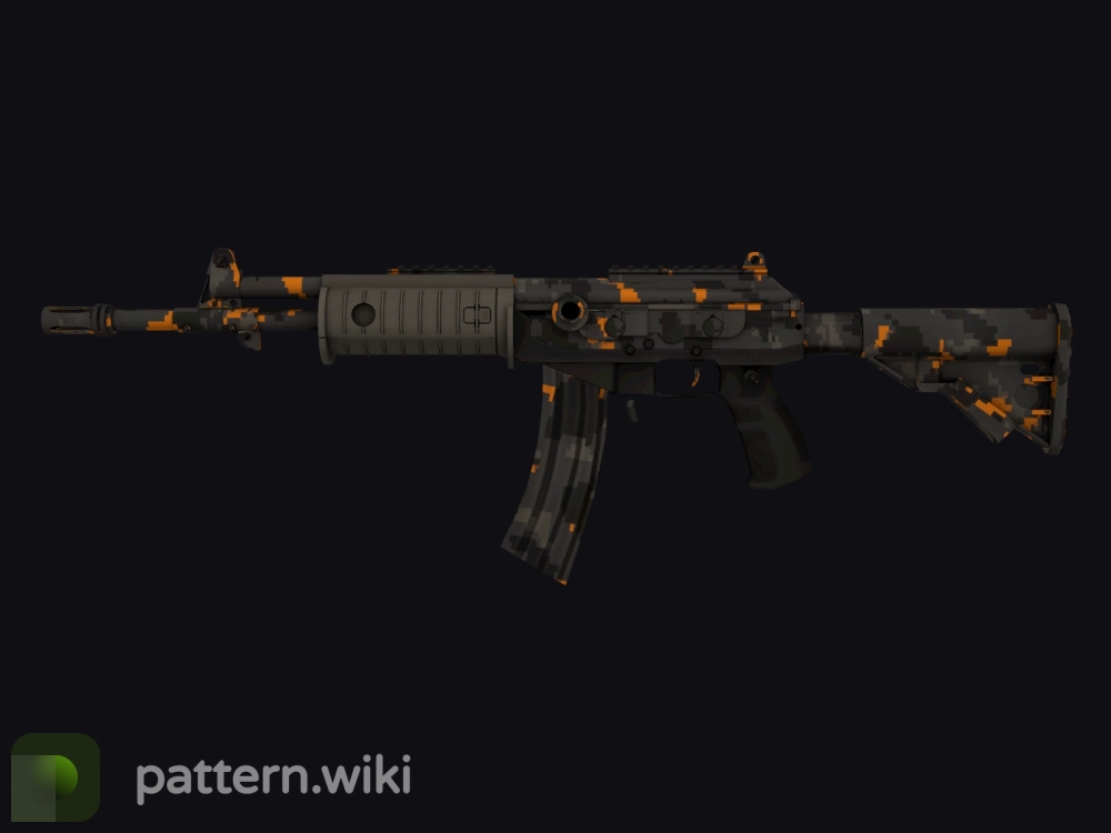 Galil AR Orange DDPAT seed 87