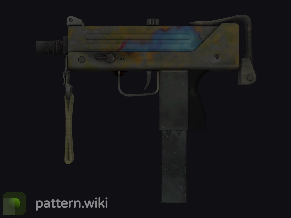 MAC-10 Case Hardened seed 887