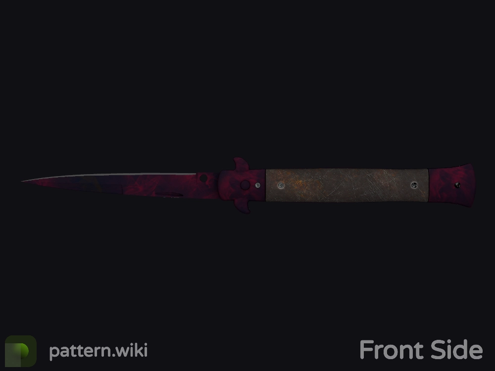 Stiletto Knife Doppler seed 275