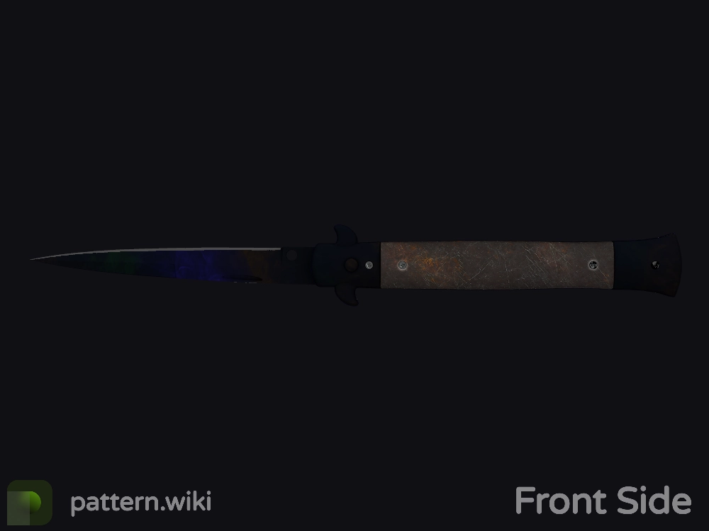 Stiletto Knife Doppler seed 822