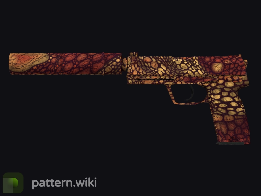 USP-S Orange Anolis seed 838