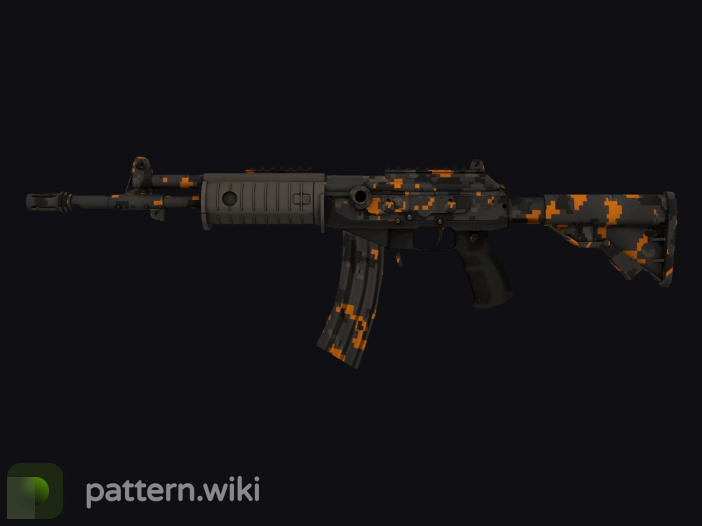 Galil AR Orange DDPAT seed 474