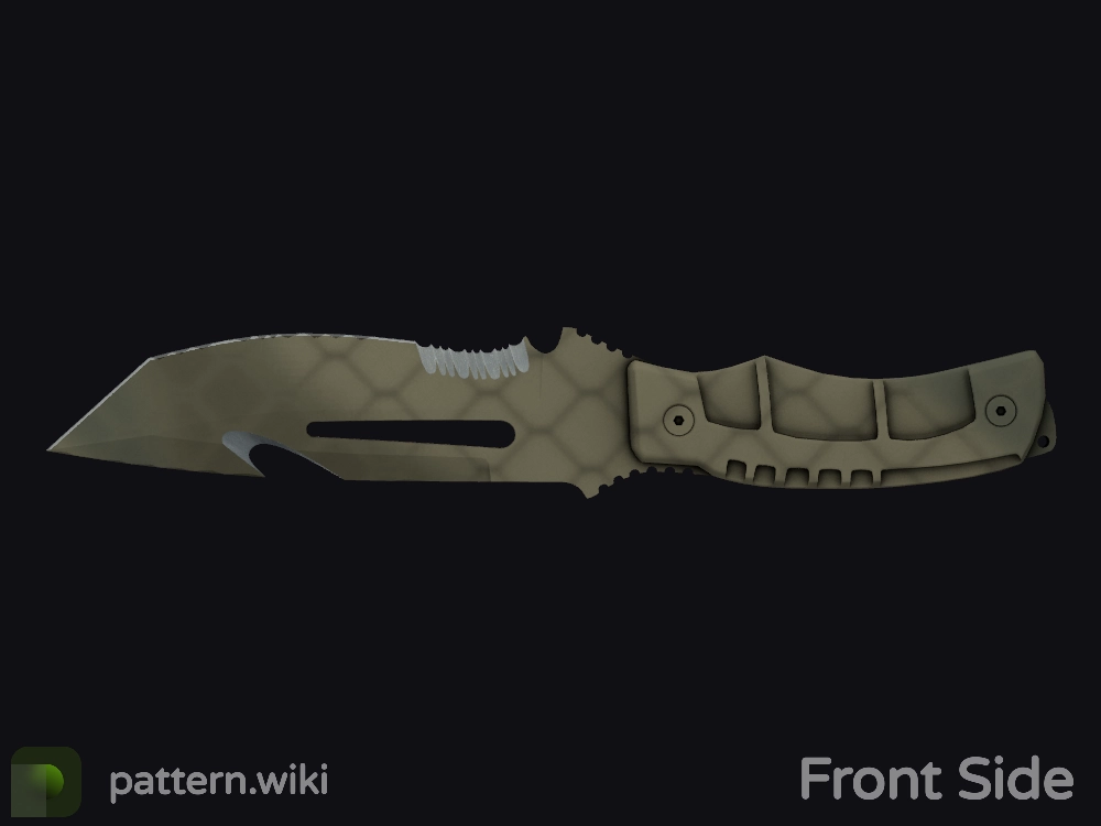 Survival Knife Safari Mesh seed 730