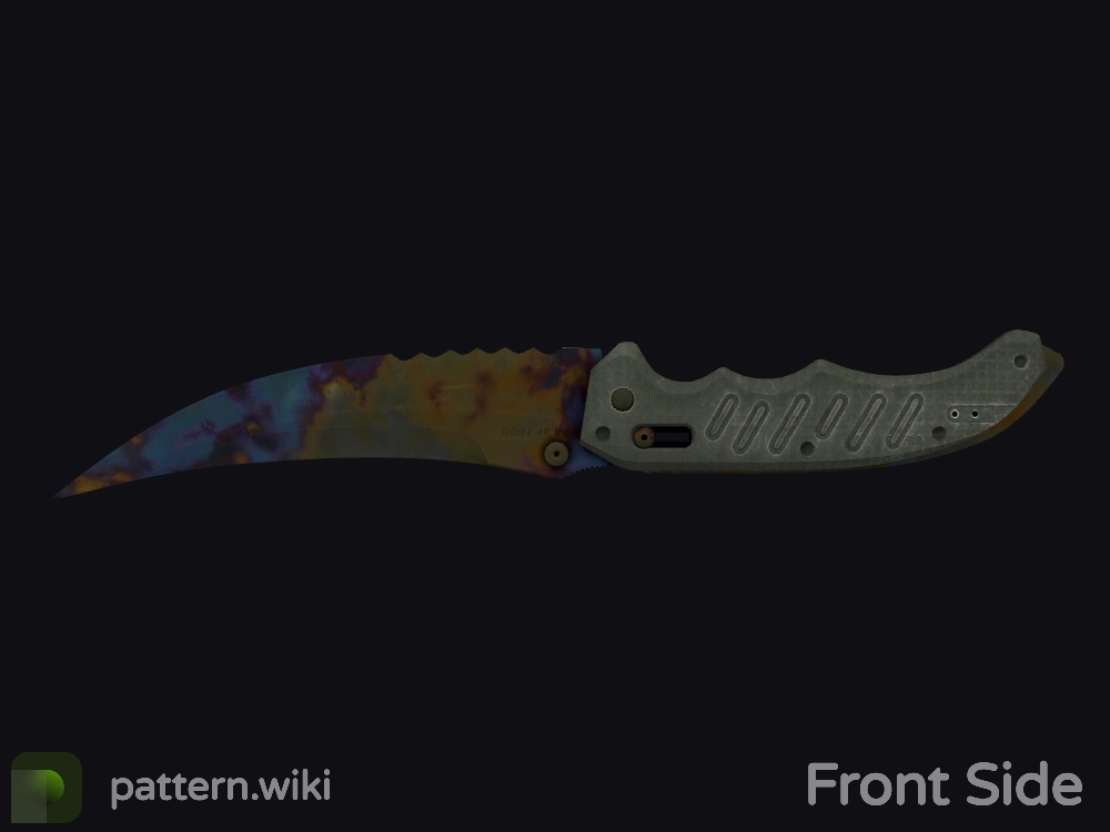 Flip Knife Case Hardened seed 485