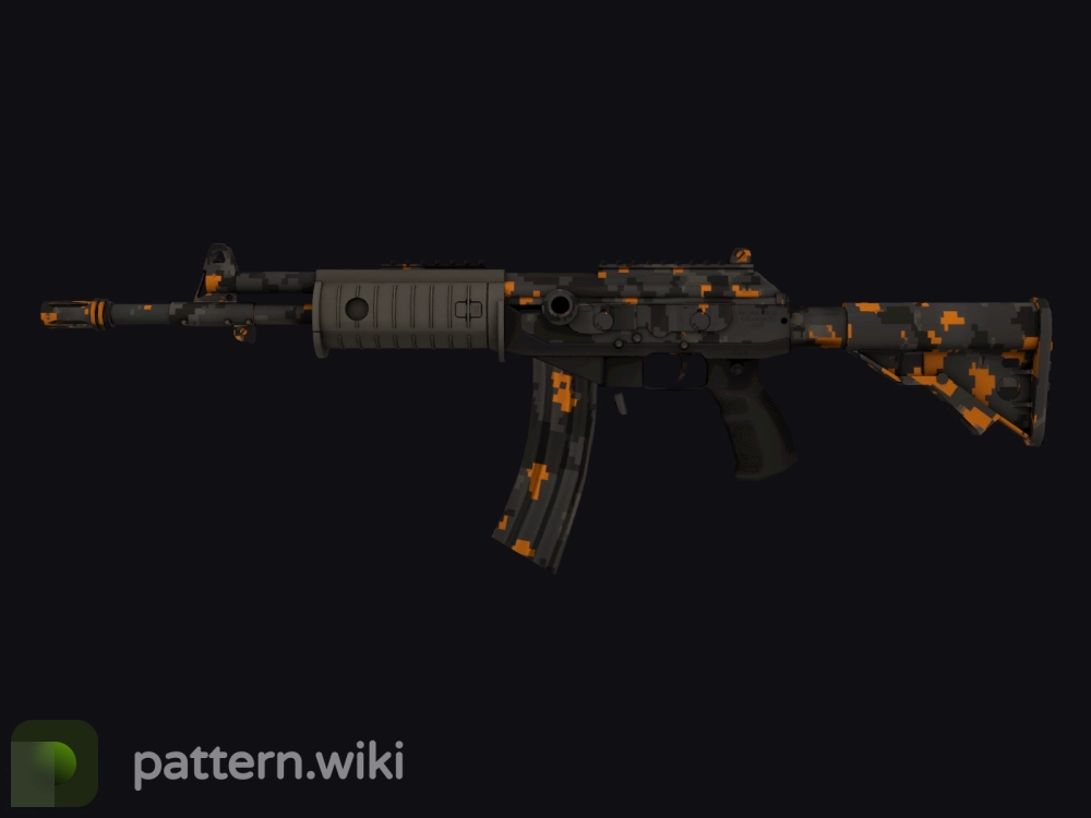 Galil AR Orange DDPAT seed 631