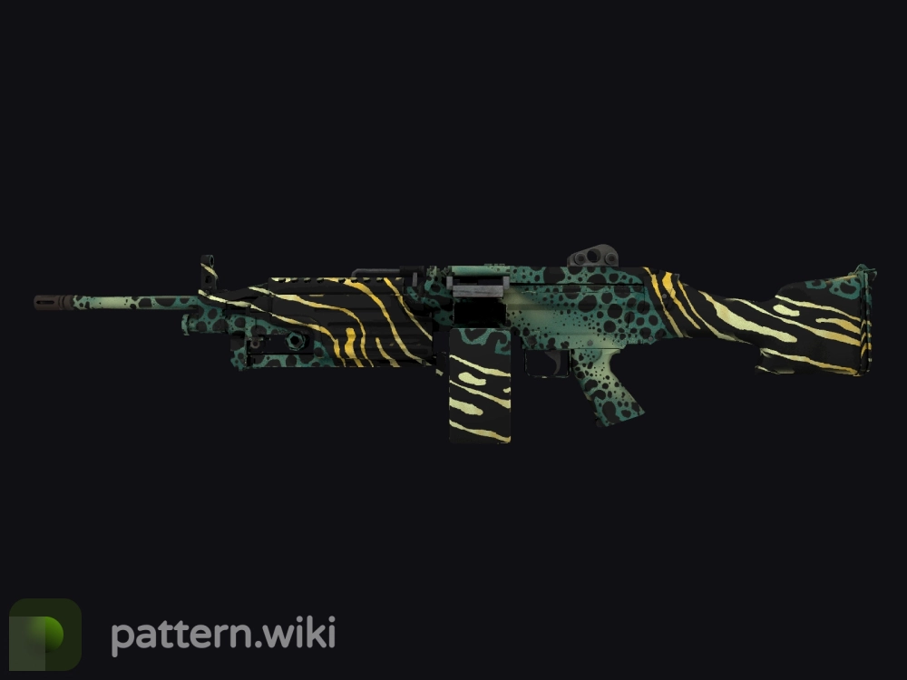 M249 Emerald Poison Dart seed 439