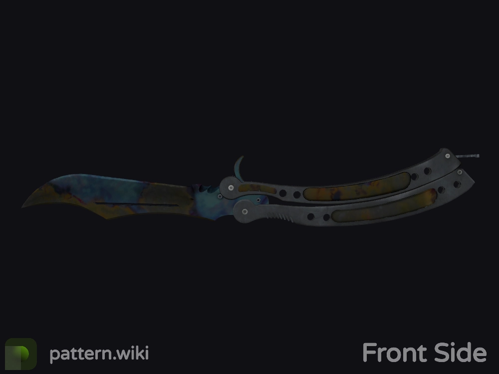 Butterfly Knife Case Hardened seed 720