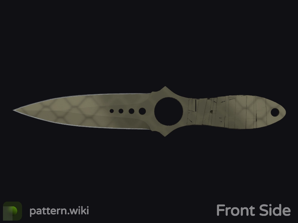 Skeleton Knife Safari Mesh seed 897