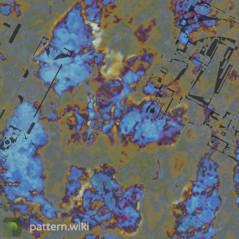 AK-47 Case Hardened seed 695 pattern template