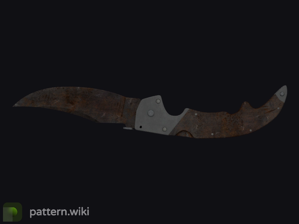 Falchion Knife Rust Coat seed 507