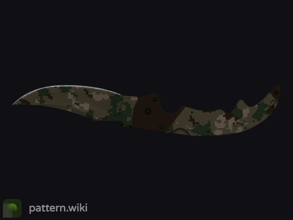 Falchion Knife Forest DDPAT seed 263