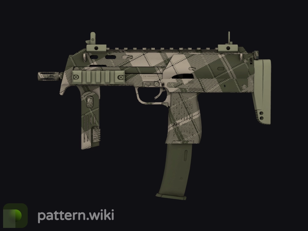 MP7 Olive Plaid seed 21