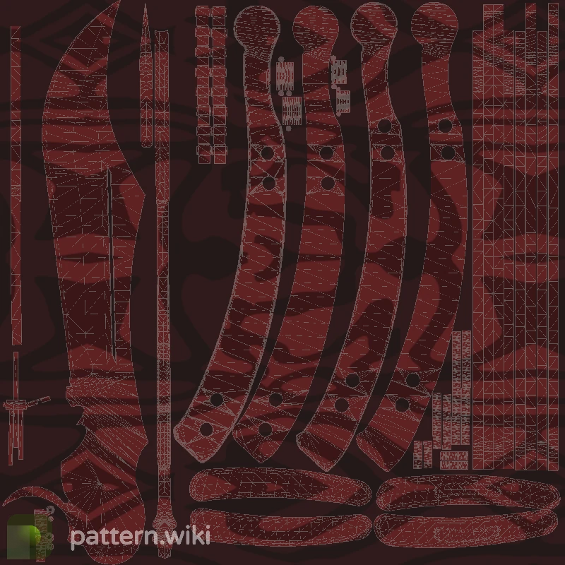 Butterfly Knife Slaughter seed 700 pattern template