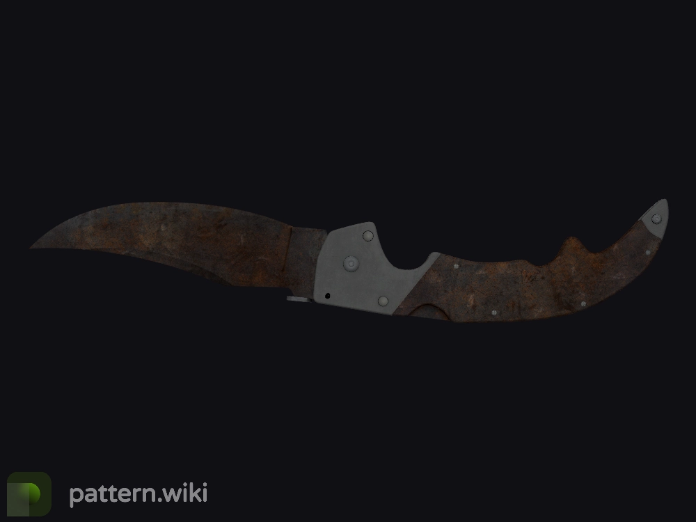 Falchion Knife Rust Coat seed 85