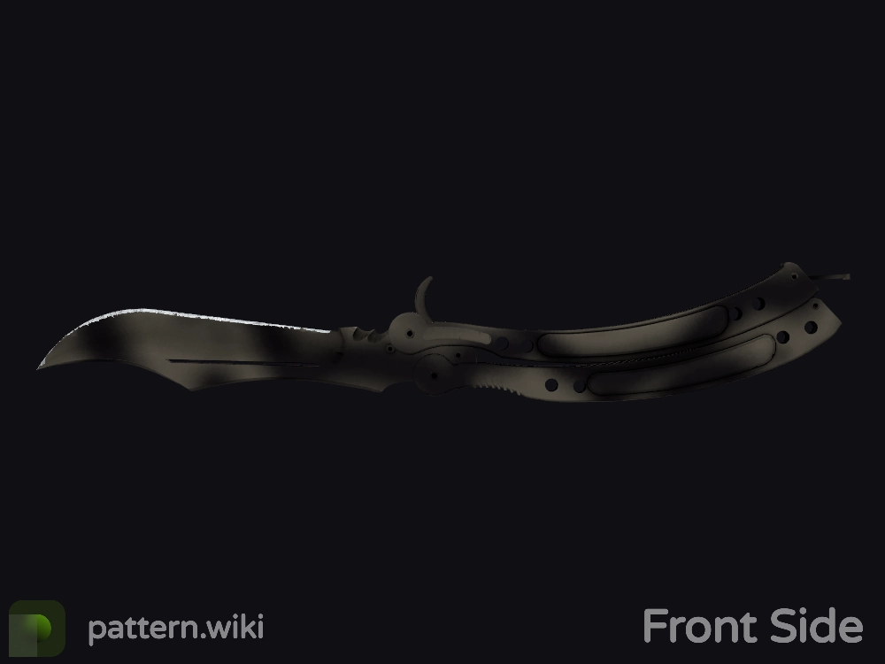 Butterfly Knife Scorched seed 681