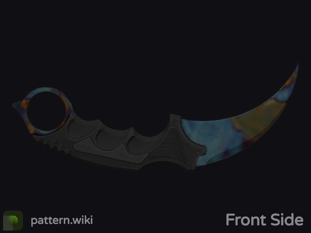 Karambit Case Hardened seed 424