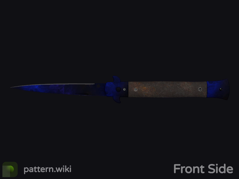 Stiletto Knife Doppler seed 717