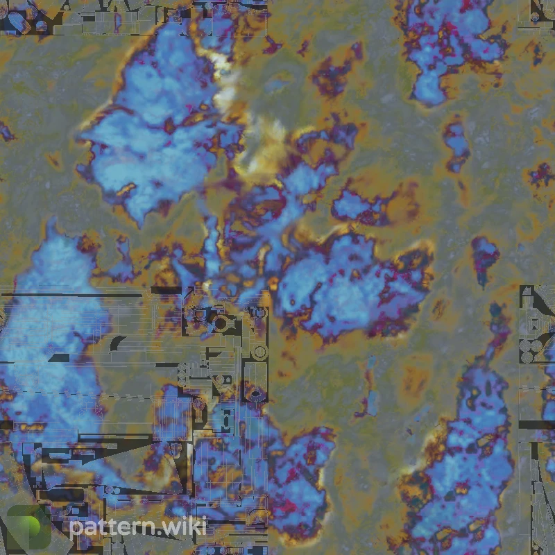 AK-47 Case Hardened seed 575 pattern template