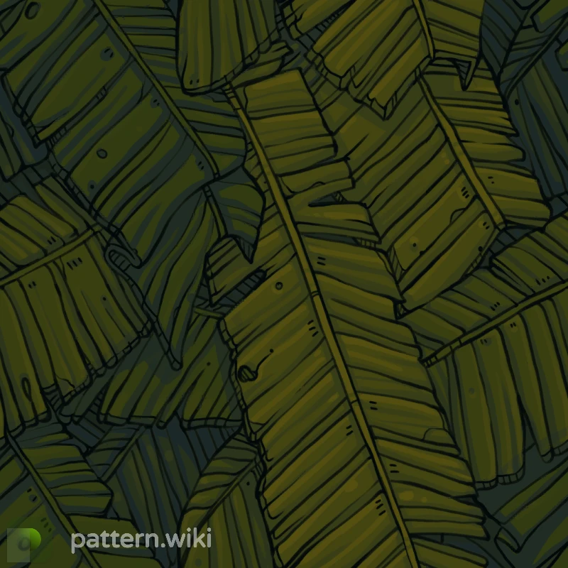 XM1014 Banana Leaf seed 0 pattern template