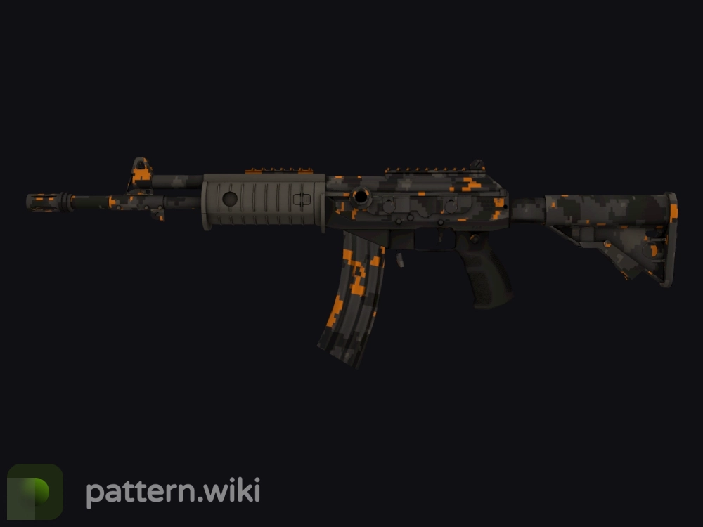 Galil AR Orange DDPAT seed 731