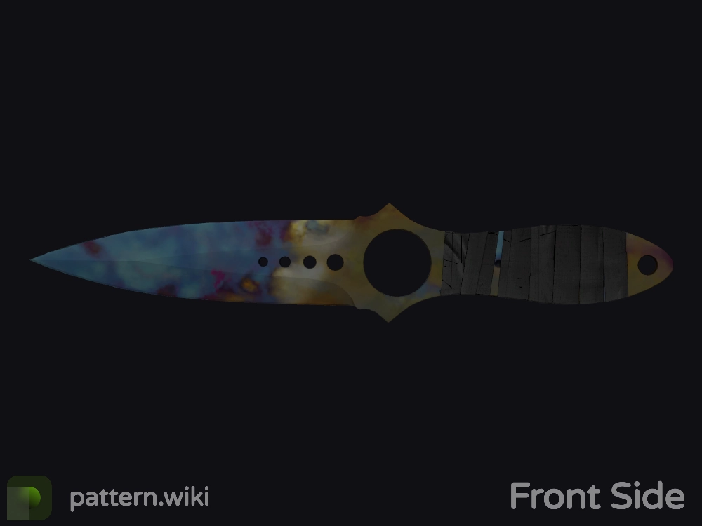 Skeleton Knife Case Hardened seed 689