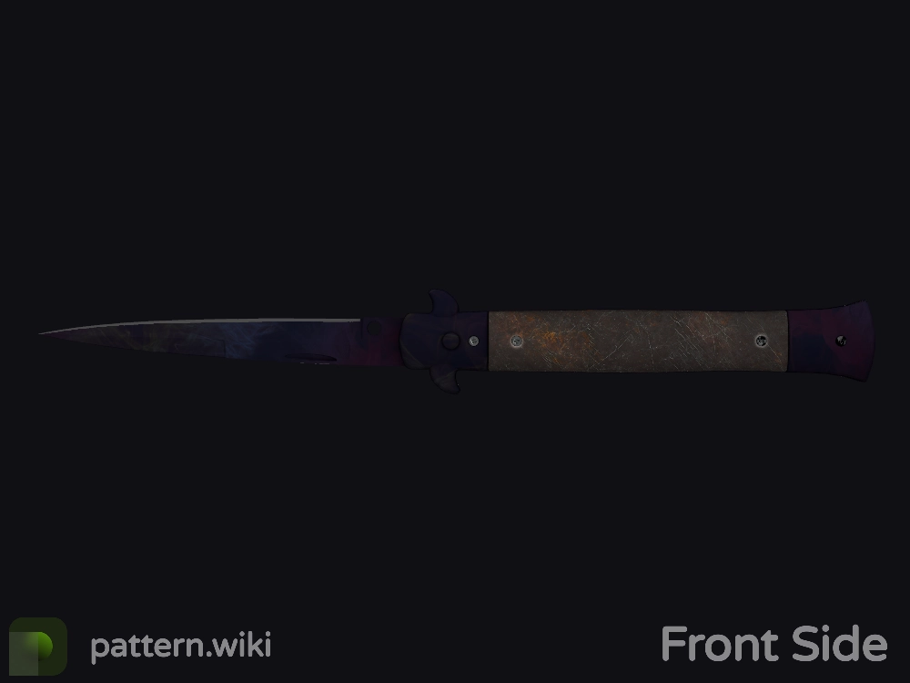 Stiletto Knife Doppler seed 857