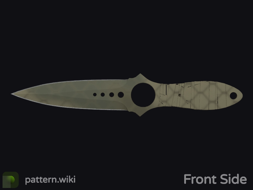 Skeleton Knife Safari Mesh seed 889