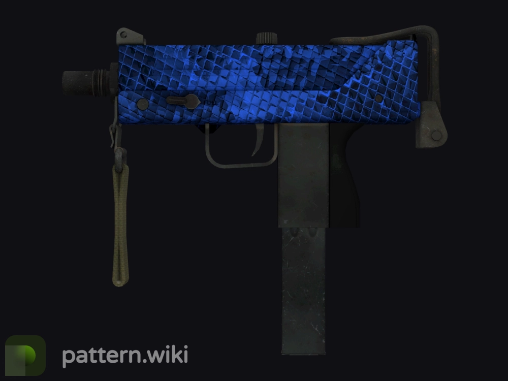 MAC-10 Lapis Gator seed 307