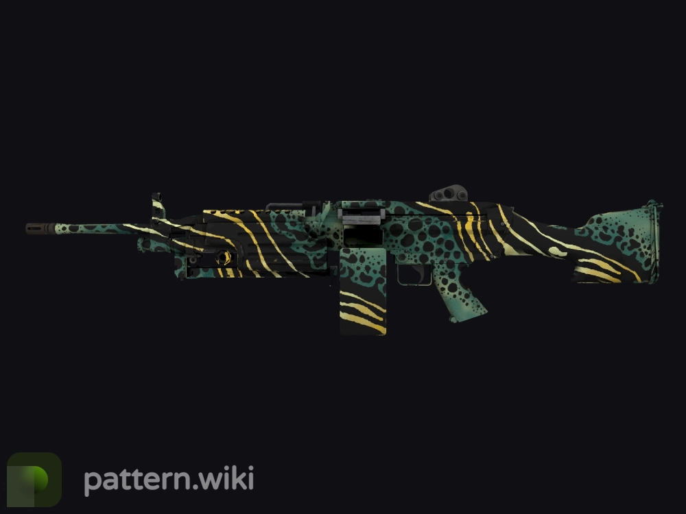 M249 Emerald Poison Dart seed 731