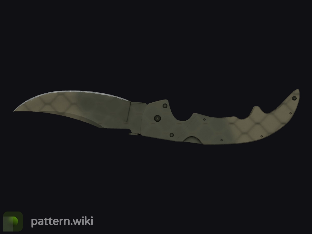 Falchion Knife Safari Mesh seed 18