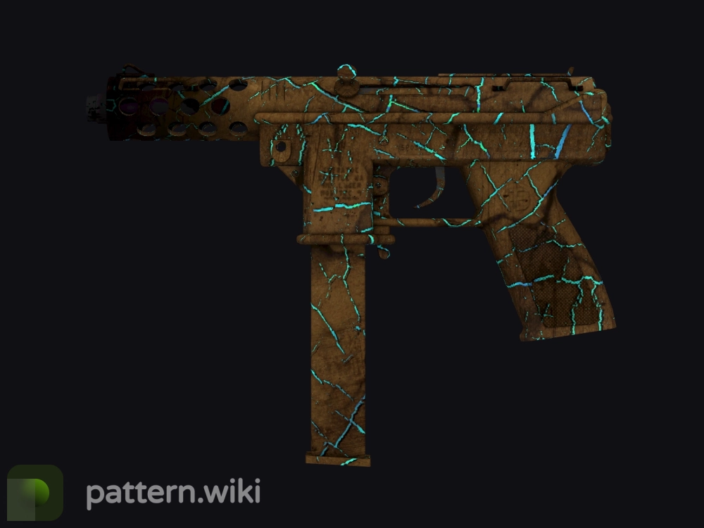 Tec-9 Cracked Opal seed 628