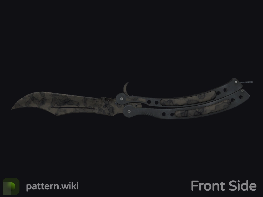 Butterfly Knife Stained seed 182