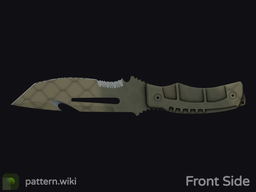 Survival Knife Safari Mesh seed 963