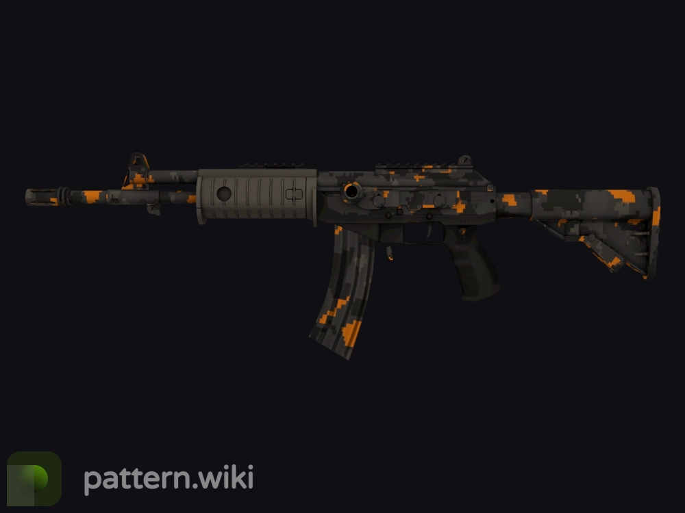 Galil AR Orange DDPAT seed 547