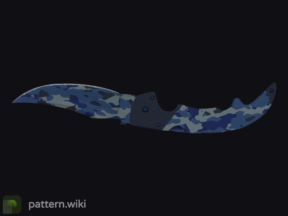 Falchion Knife Bright Water seed 579