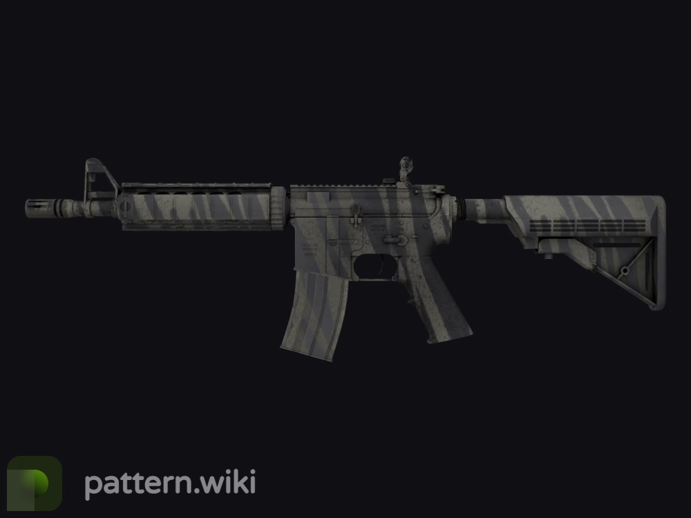 M4A4 Faded Zebra seed 935