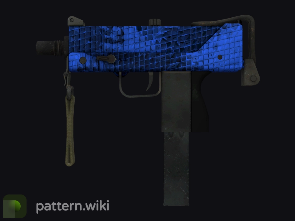 MAC-10 Lapis Gator seed 7